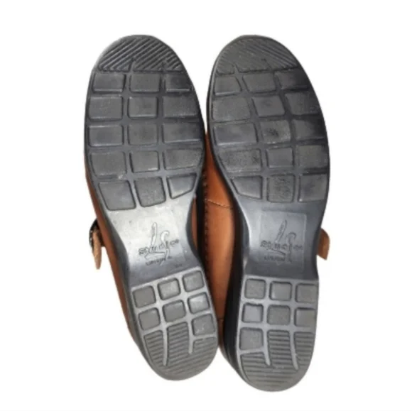 Life Stride Leather Woven Slip On Loafers Brown Size 7N - Picture 9 of 14